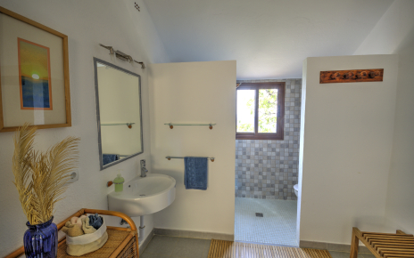 Pool toilet (shower/WC)